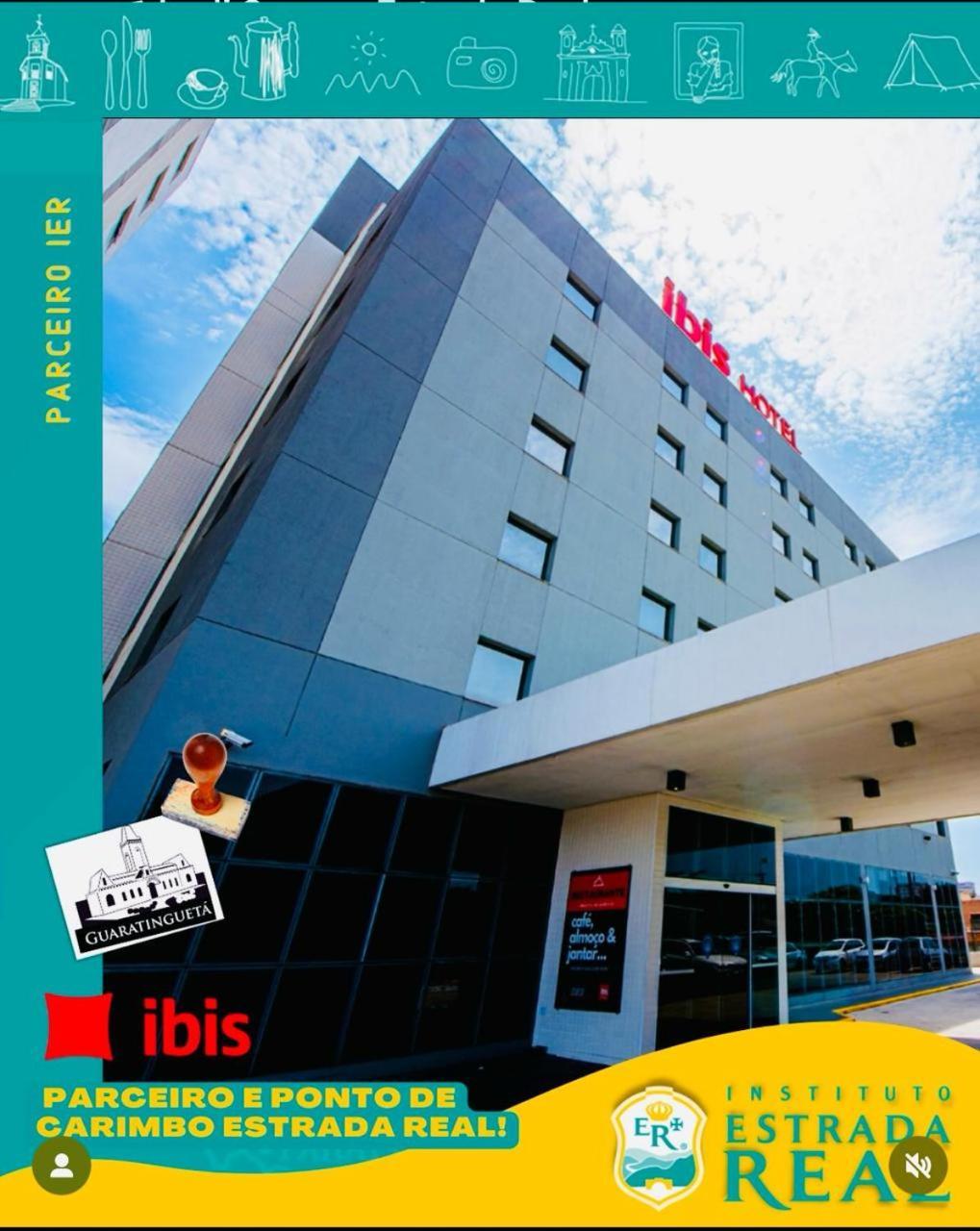 Hotel Ibis Guaratingueta Aparecida - Circuito Da Fe Zewnętrze zdjęcie